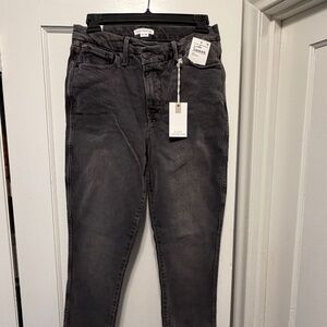 Good American Good Curve Skinny Jeans with crossover waistband 6/28